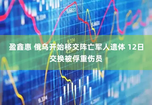 盈鑫惠 俄乌开始移交阵亡军人遗体 12日交换被俘重伤员